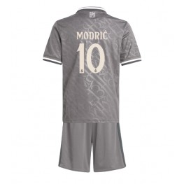Real Madrid Luka Modric #10 Derde tenue Kids 2024-25 Korte Mouw (+ Korte broeken)